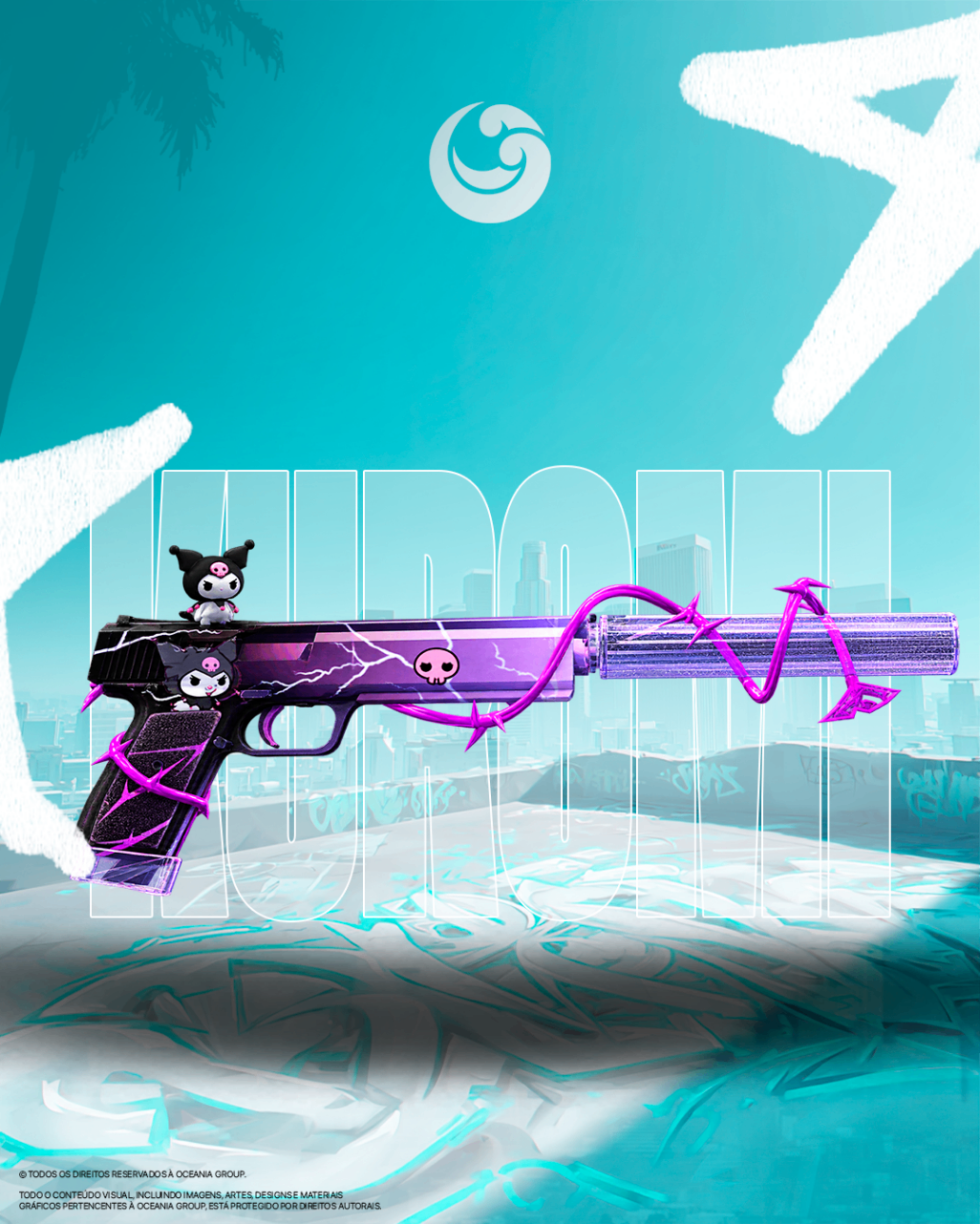 Skin Kuromi - Glock