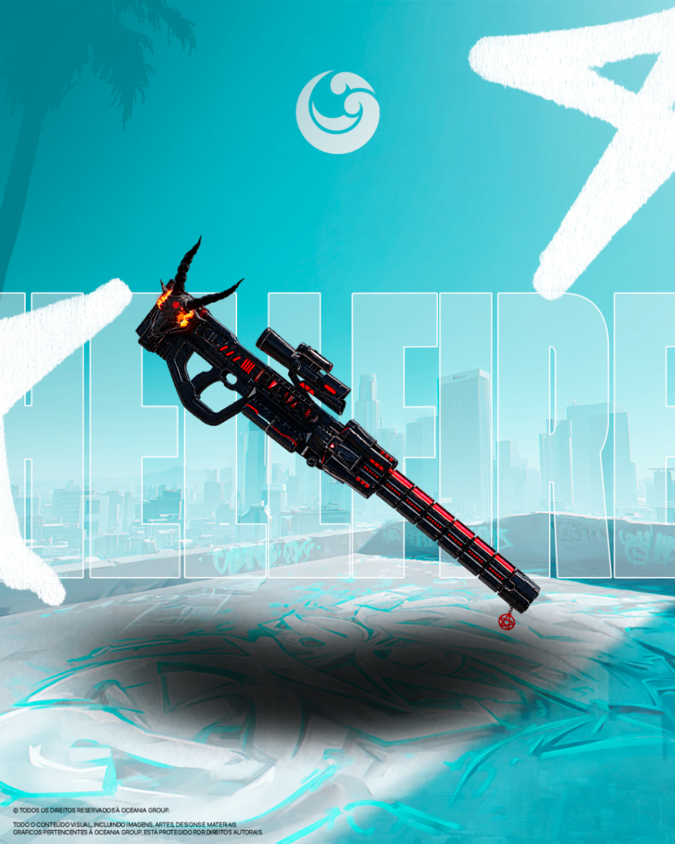 Skin Hell Fire - Sniper