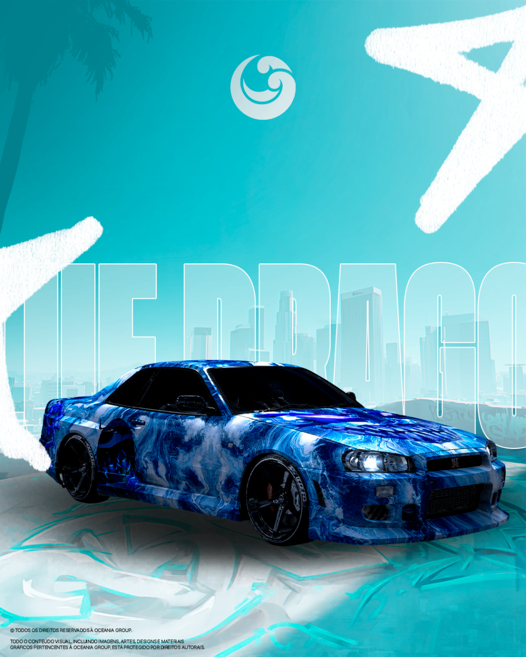 R34 Blue Dragon