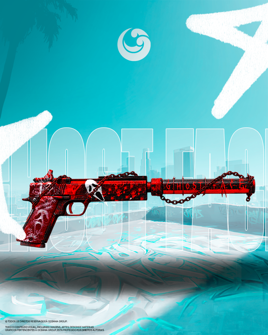 Skin Ghost Face - Glock