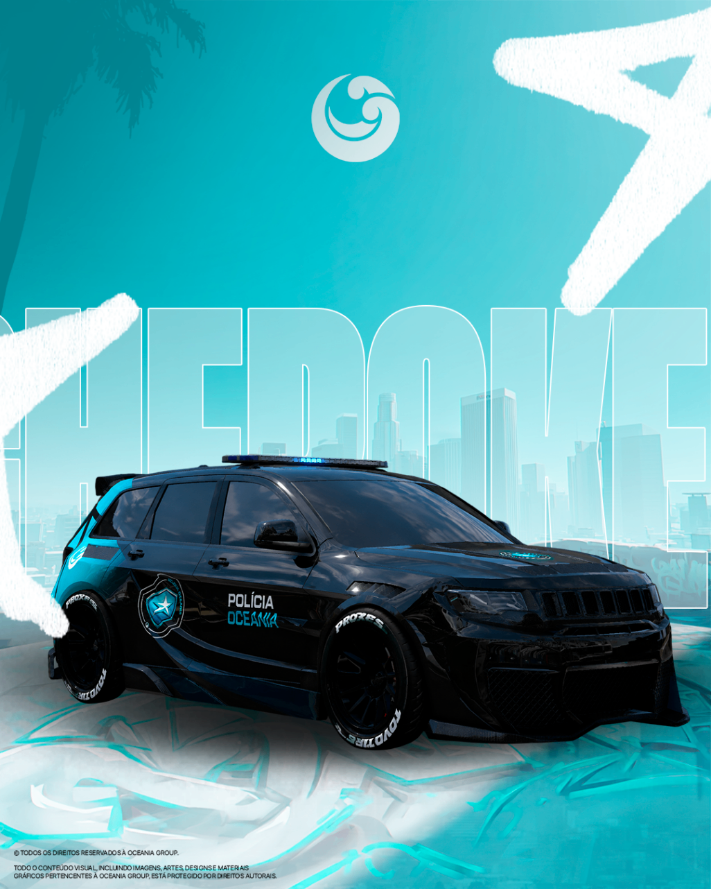 Cherokee SRT Polícia - 32 Tiros