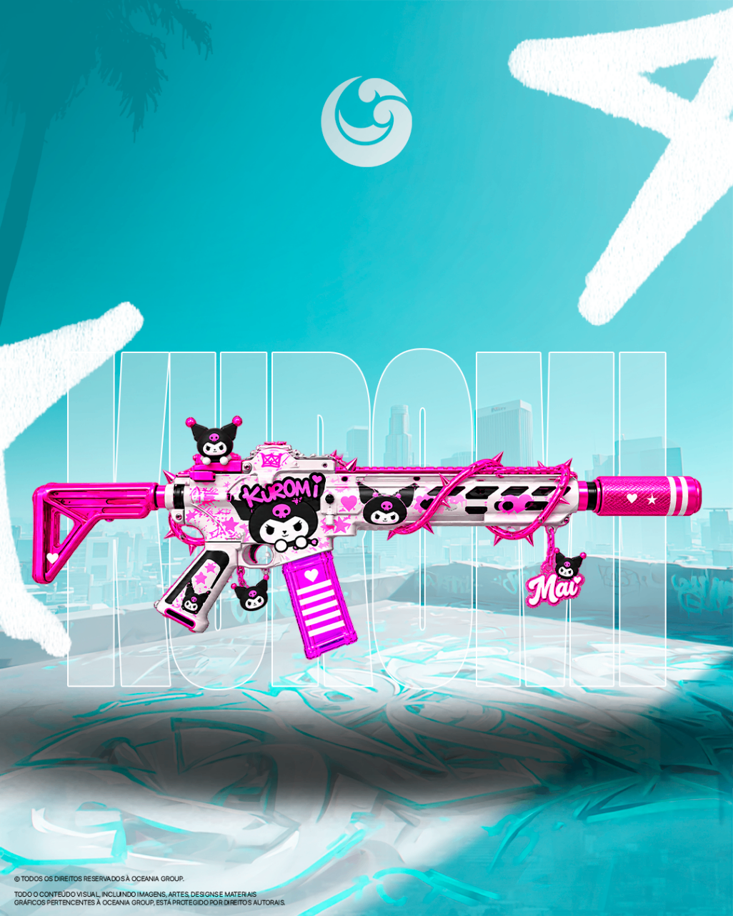 Skin Kuromi Mai - M4A1