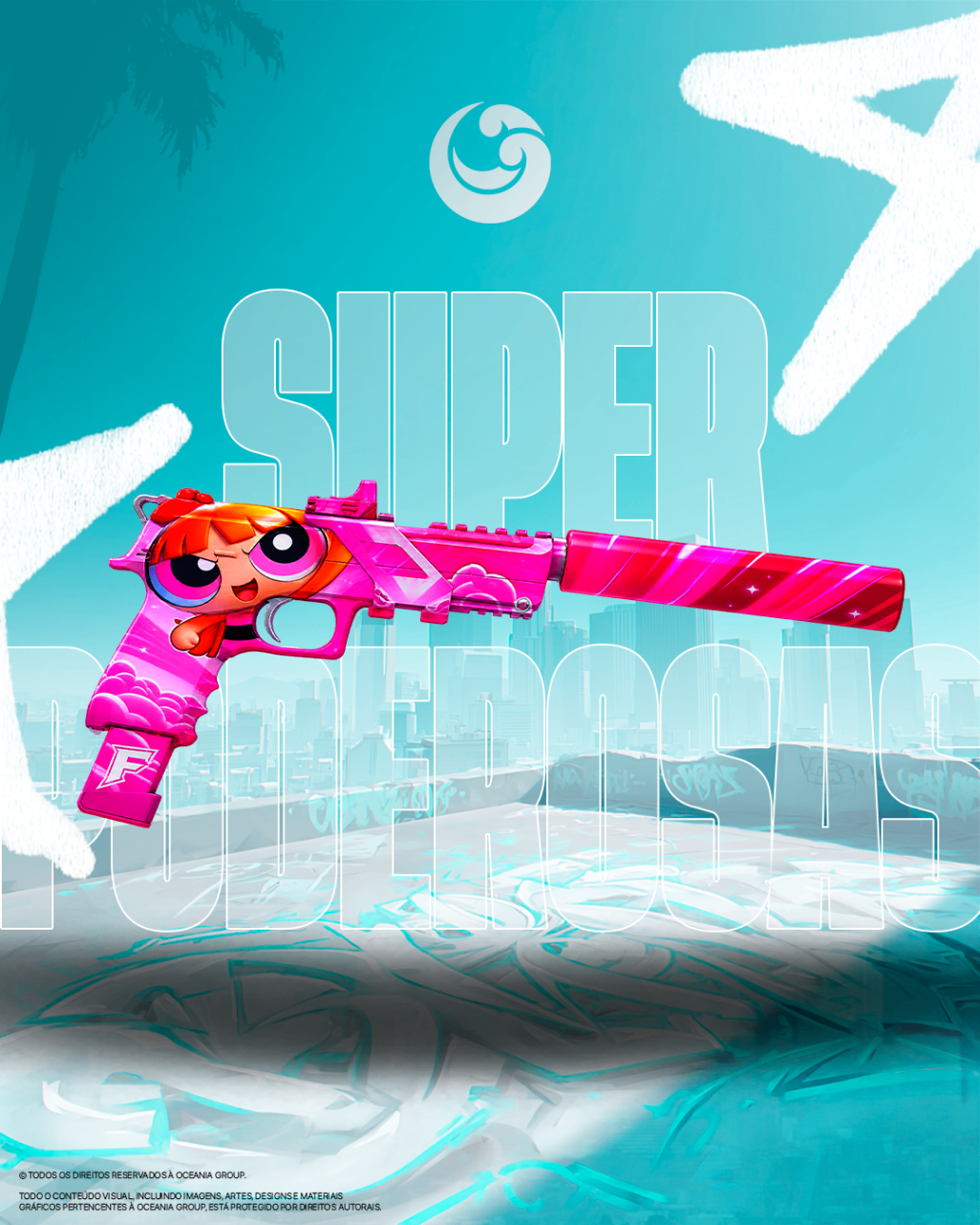 Skin Florzinha - Five-Seven