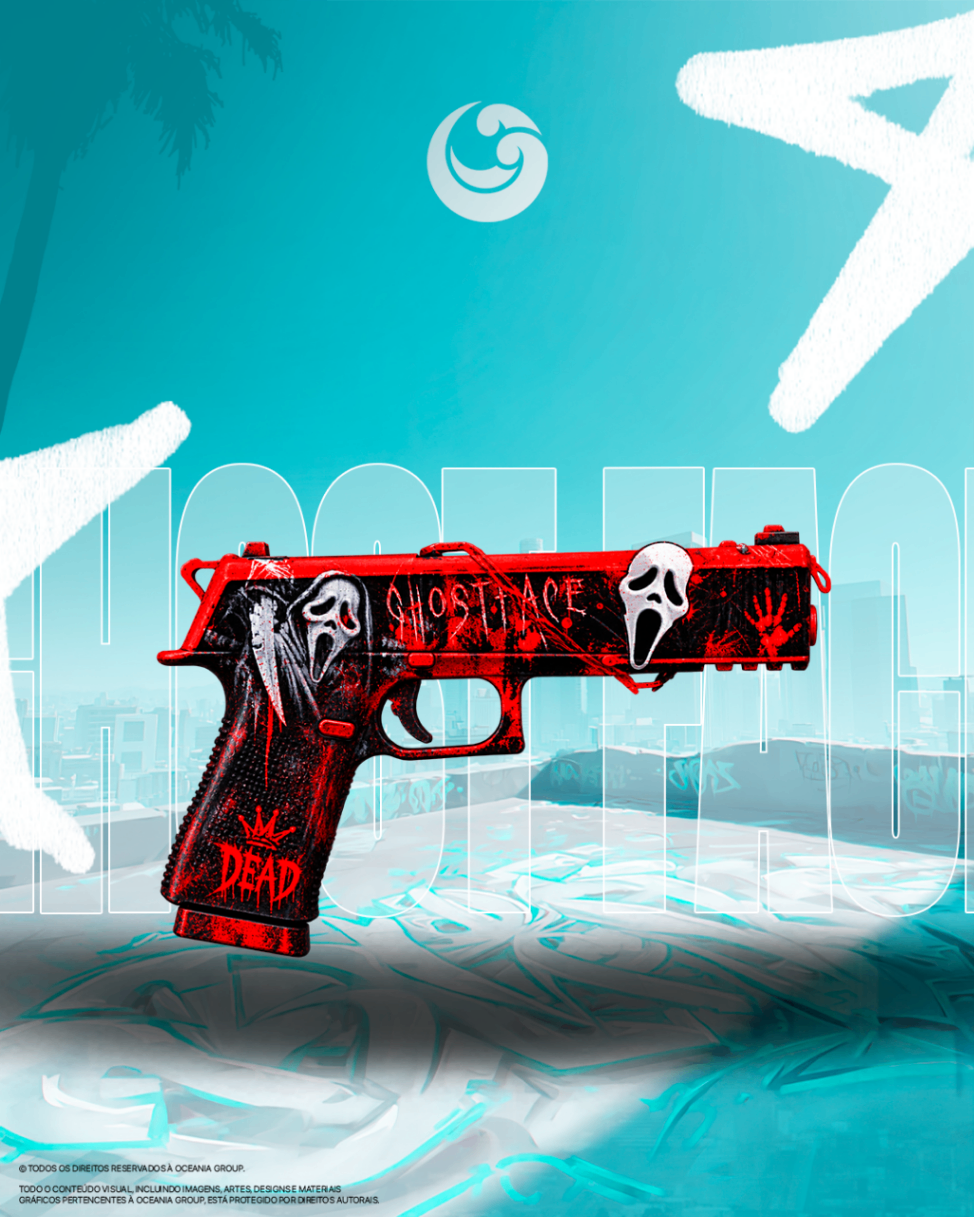 Skin Ghost Face - Five-Seven